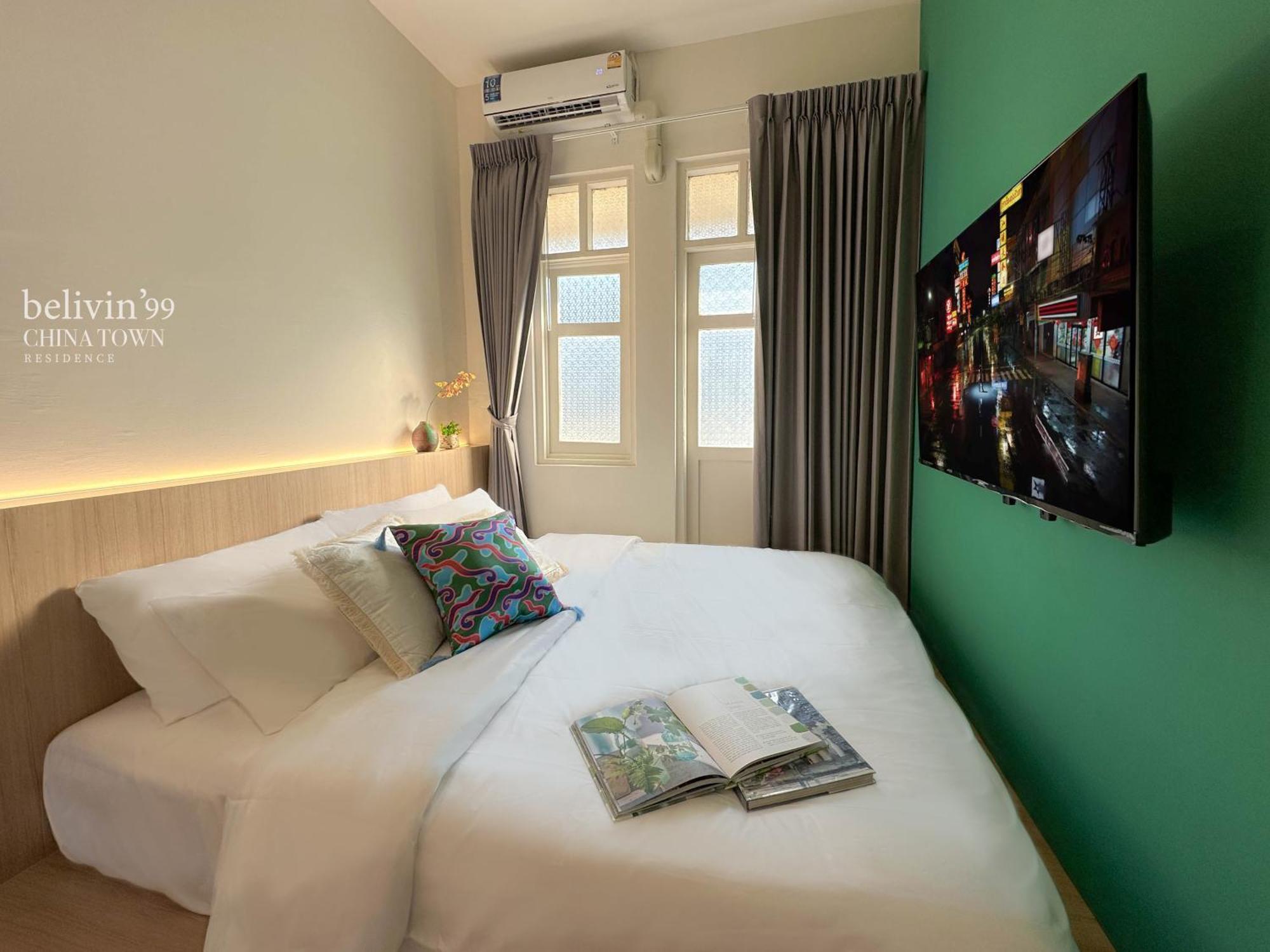 Belivin99 Residence Chinatown Bangkok Zimmer foto